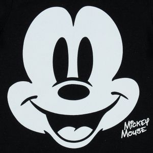 Camiseta de bebé niño, manga corta, negro de Mickey Mouse ©Disney