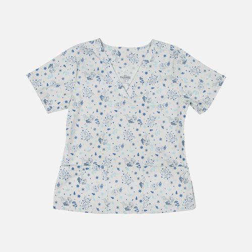 Camiseta de Femenino, manga corta, azul de Frozen ©Disney