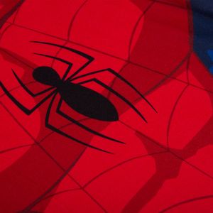 Camiseta de niño,manga corta rojo de Spiderman Disney