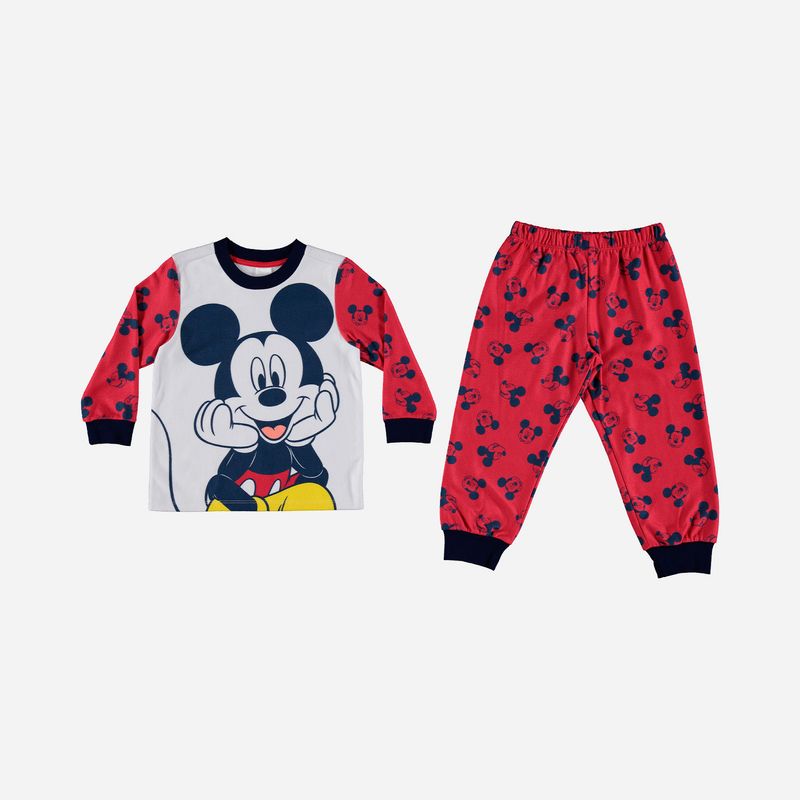 Pijama de Mickey Mouse para bebé niño manga larga pantalón largo de LittleMIC