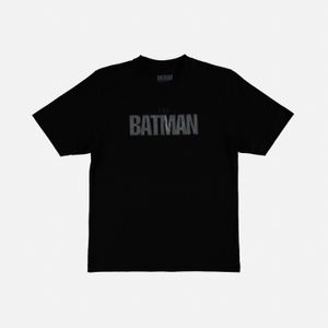 Camiseta de teen niño, manga corta negra  de Batman Dc Comics
