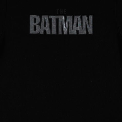 Camiseta de teen niño, manga corta negra  de Batman Dc Comics