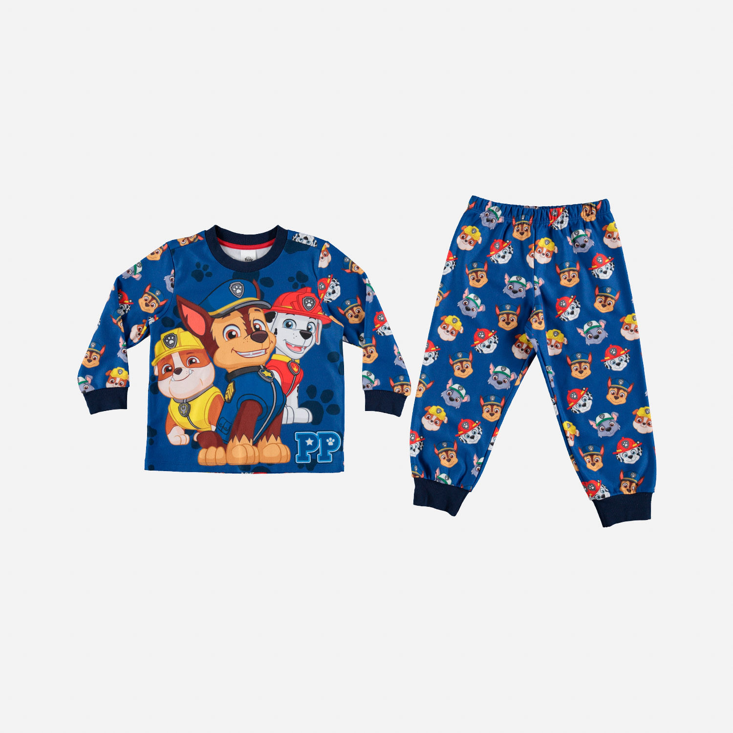 Pijama de Paw Patrol para niño, manga larga y pantalón largo de LittleMIC.
