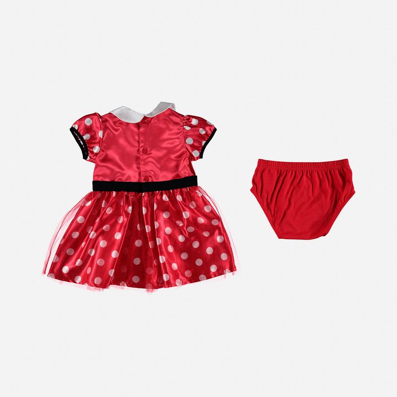 Beber agua robo ratón Vestido tutú rojo de Minnie para bebé niña - Tienda Online MIC