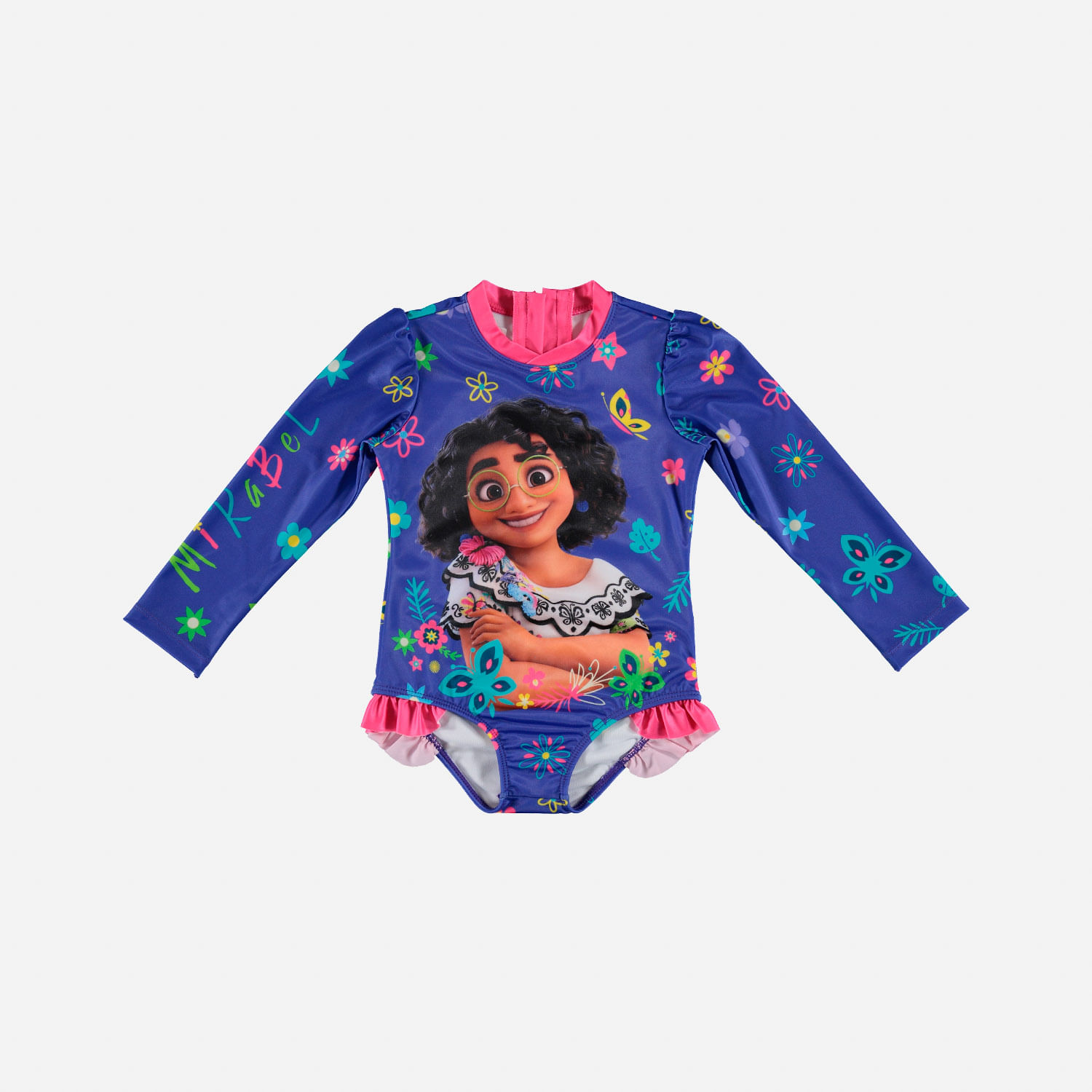 Vestido de baño de Encanto de una sola pieza morado para niña - Tienda  Online MIC