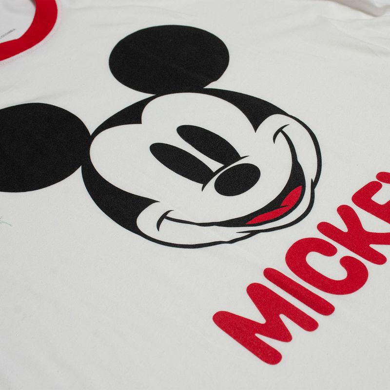 para hombre de pantalón blanco/rojo Mickey Mouse