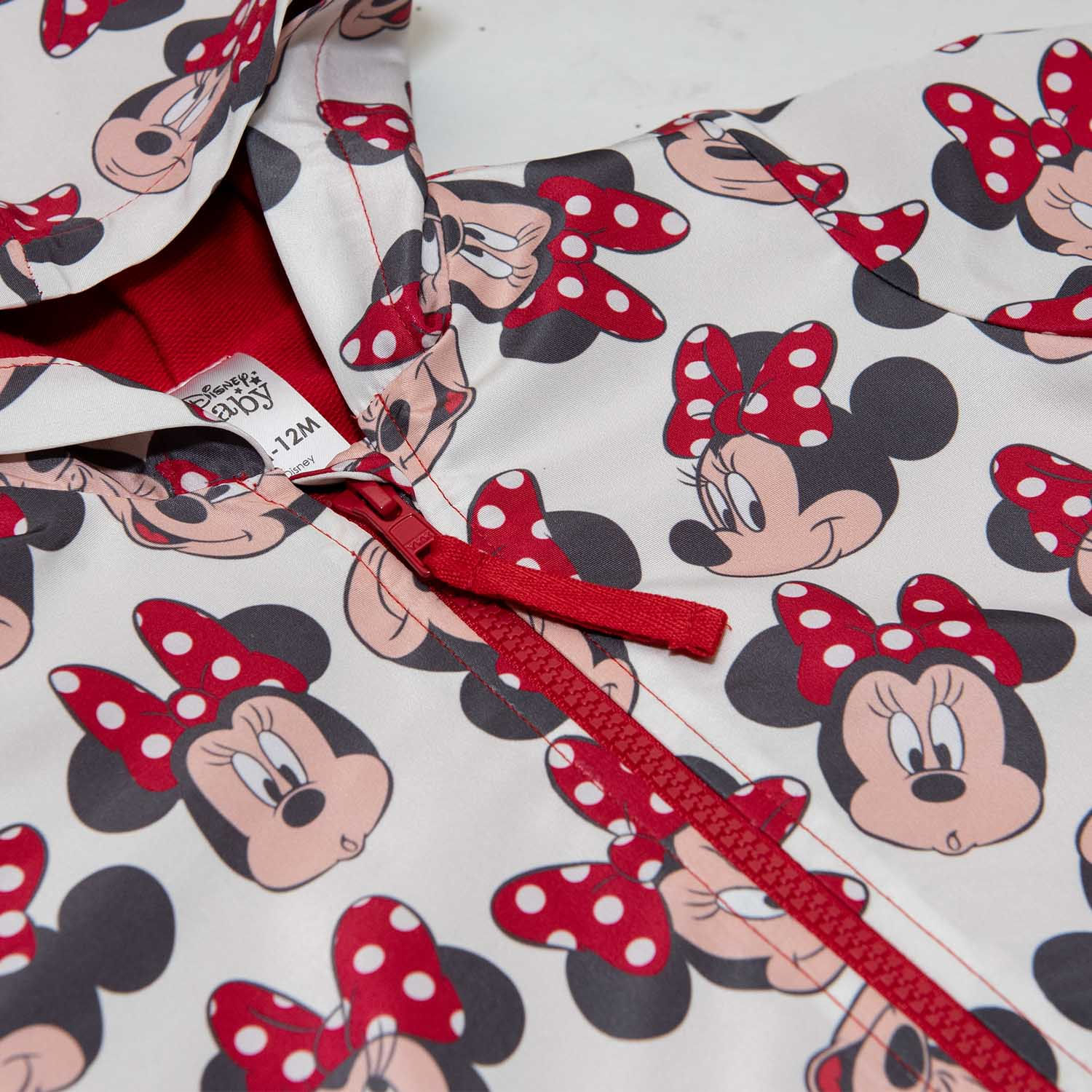 Chaqueta Minnie Mouse con capucha marfil y para niña - Tienda Online MIC