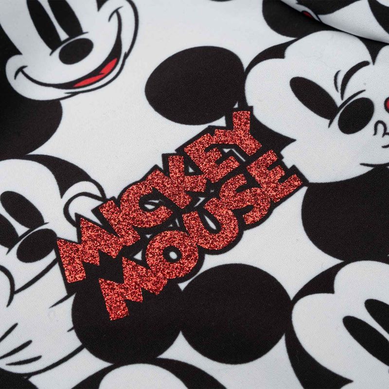 Chaqueta de niña,abierta negra/blanca de Mickey Mouse - Tienda Online MIC