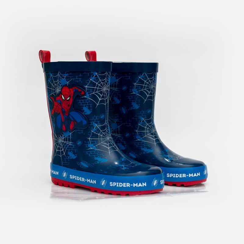 Botas Agua Spiderman - Azul - Botas Agua Niño Marvel