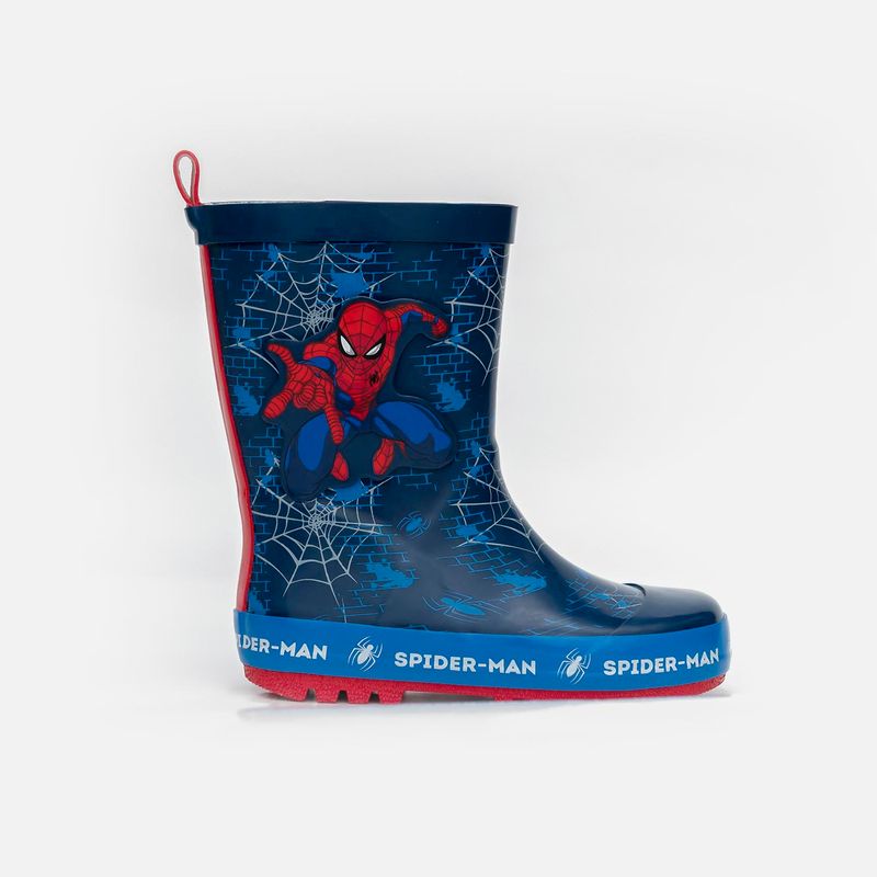 Botas de lluvia para ni o azules de Spiderman Ponemos la Fantas a