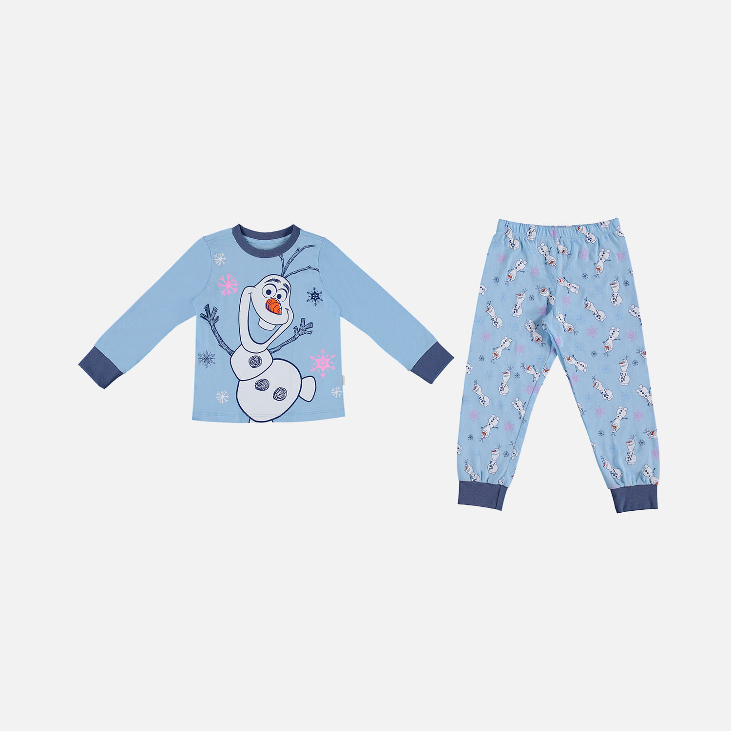 Pijama para niña, de pantalón largo de Frozen