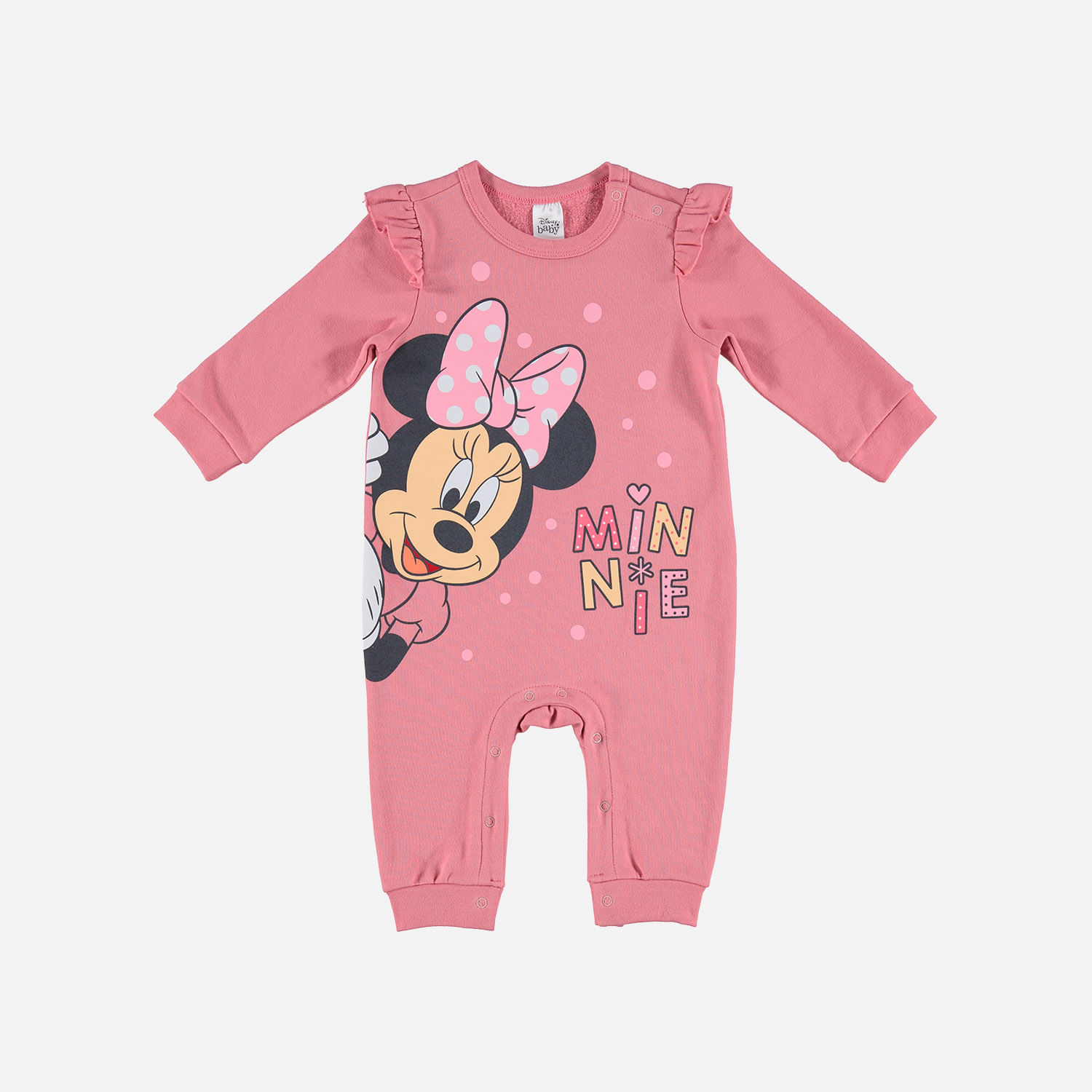 bisonte Escepticismo Obediente Mameluco para bebé niña, manga larga rosado oscuro de Minnie Mouse - Tienda  Online MIC