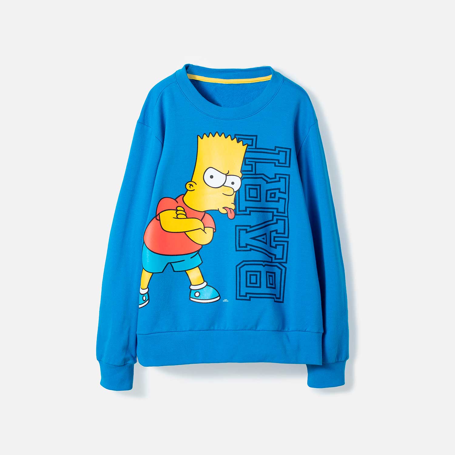 Buzo de Bart Simpson azul manga larga para ni o Tienda Online MIC