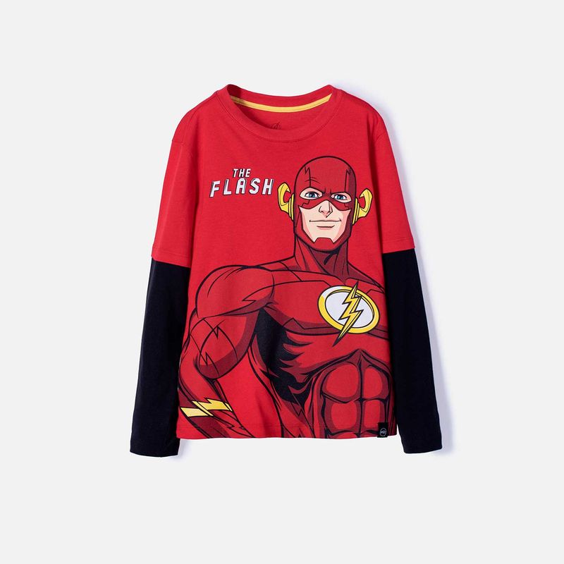 Playera de outlet flash para niño