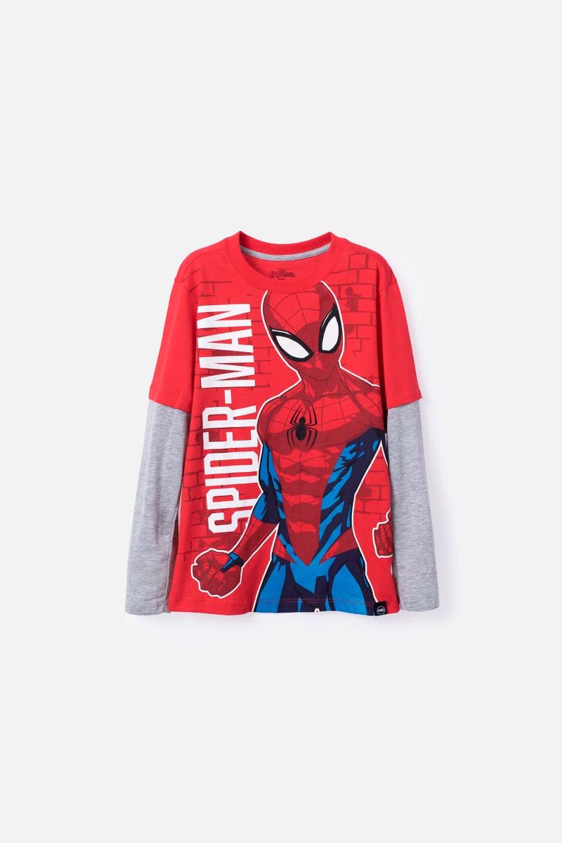 Camiseta de spiderman niño online