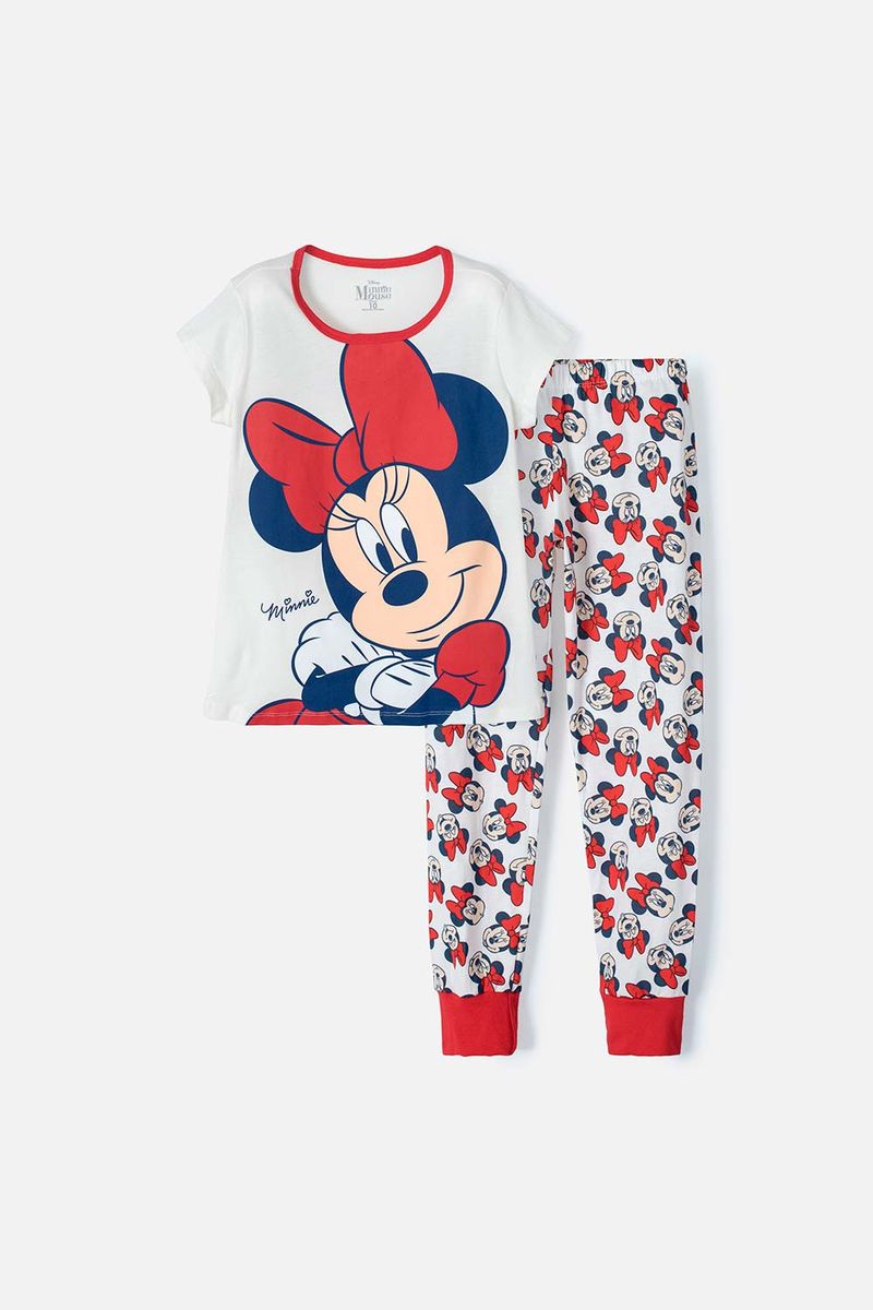 Pijamas de minnie 2025 mouse para niña