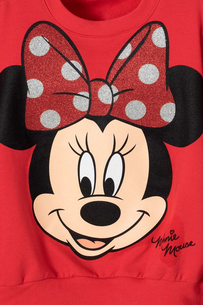 Buzo de Minnie estampado rojo para ni a Ponemos la Fantas a