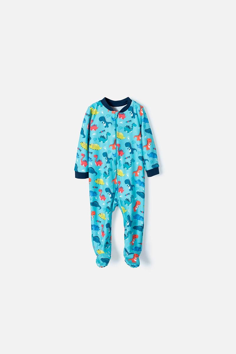 Pijama para beb ni o de dinosaurios manga larga de LittleMIC