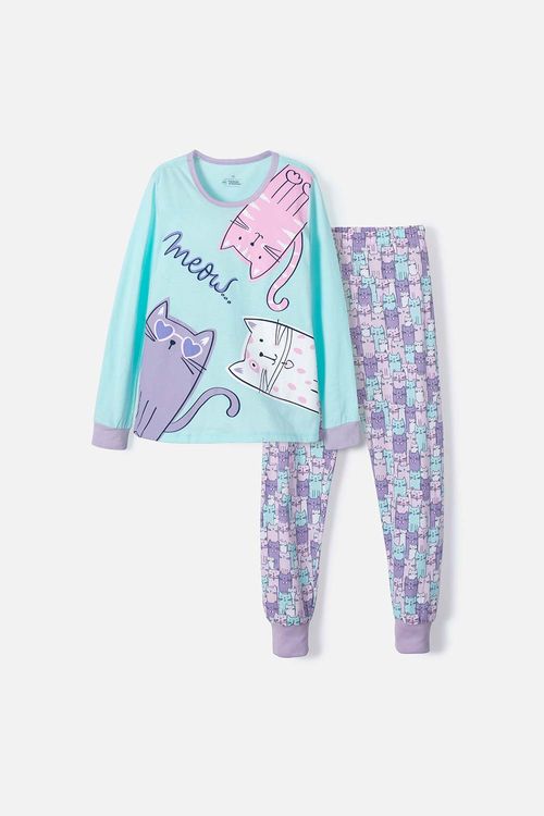 copy of Pijama infantil invierno Himalaya celeste