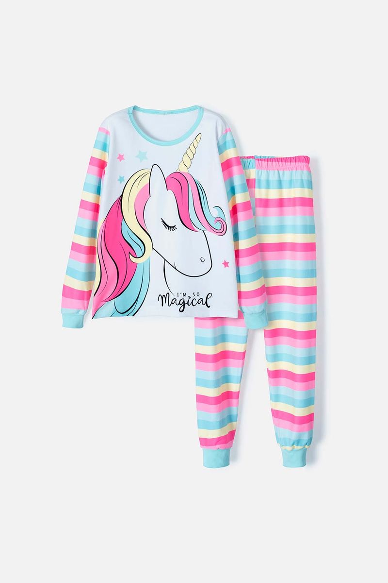 Pijamas para niñas discount unicornio