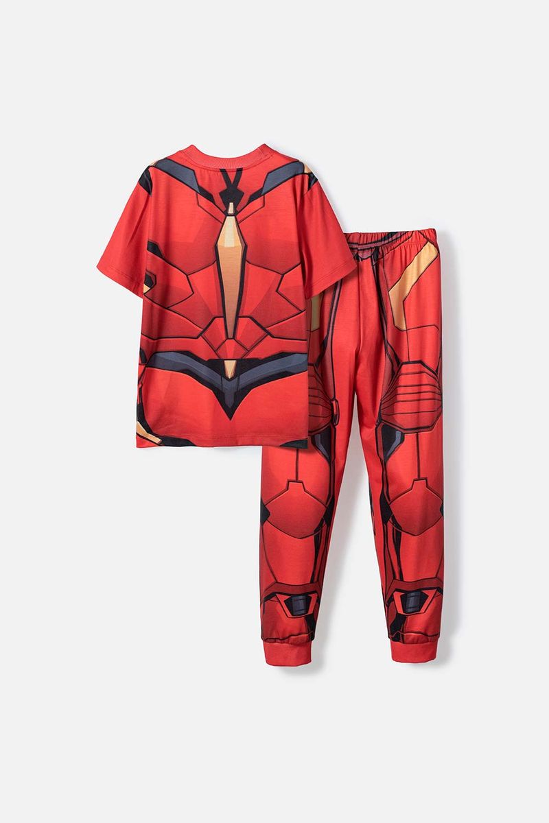 Pijama de best sale iron man niño