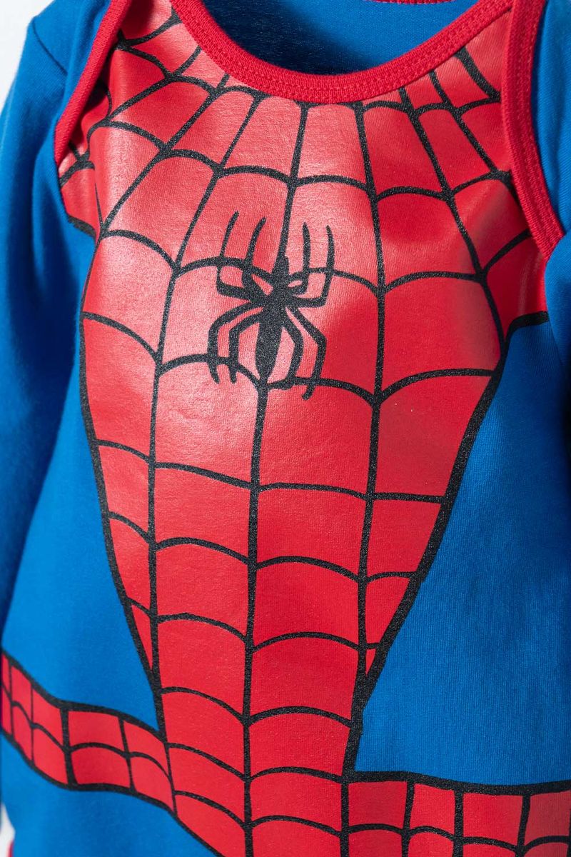 Body de Spider Man rojo y azul manga larga para beb ni o Tienda