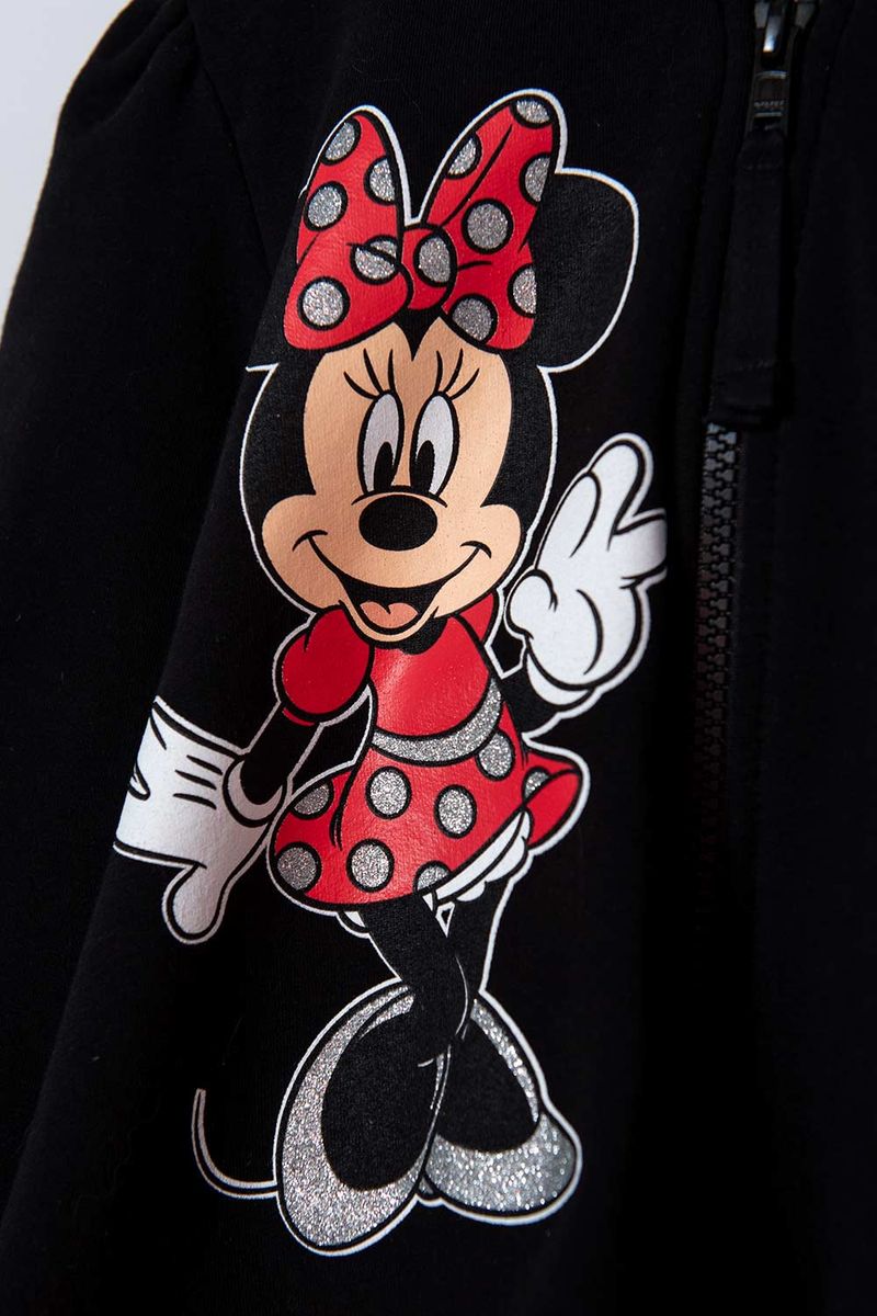 Buzo de Minnie Mouse negro con bolero para ni a 2T a 5T Ponemos