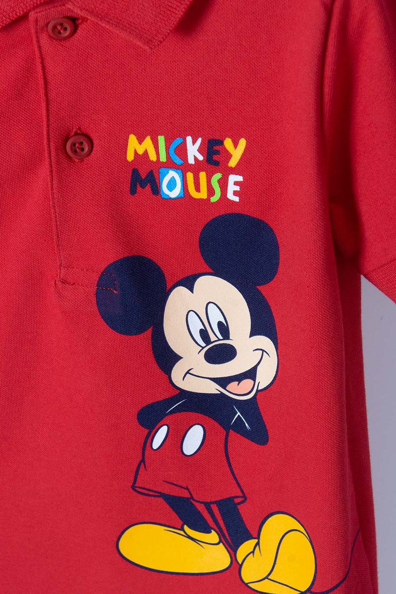 Camiseta de manga corta de Mickey Mouse para niños