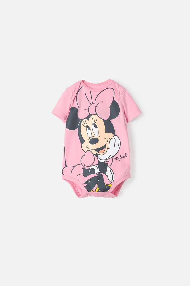 Albornoz chenilla bebé niña disney minnie - Prénatal Store Online