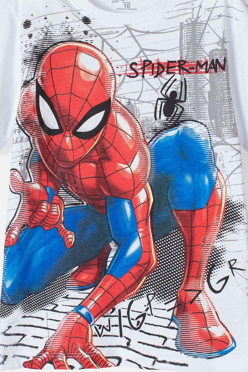 Camiseta hombre araña online niño