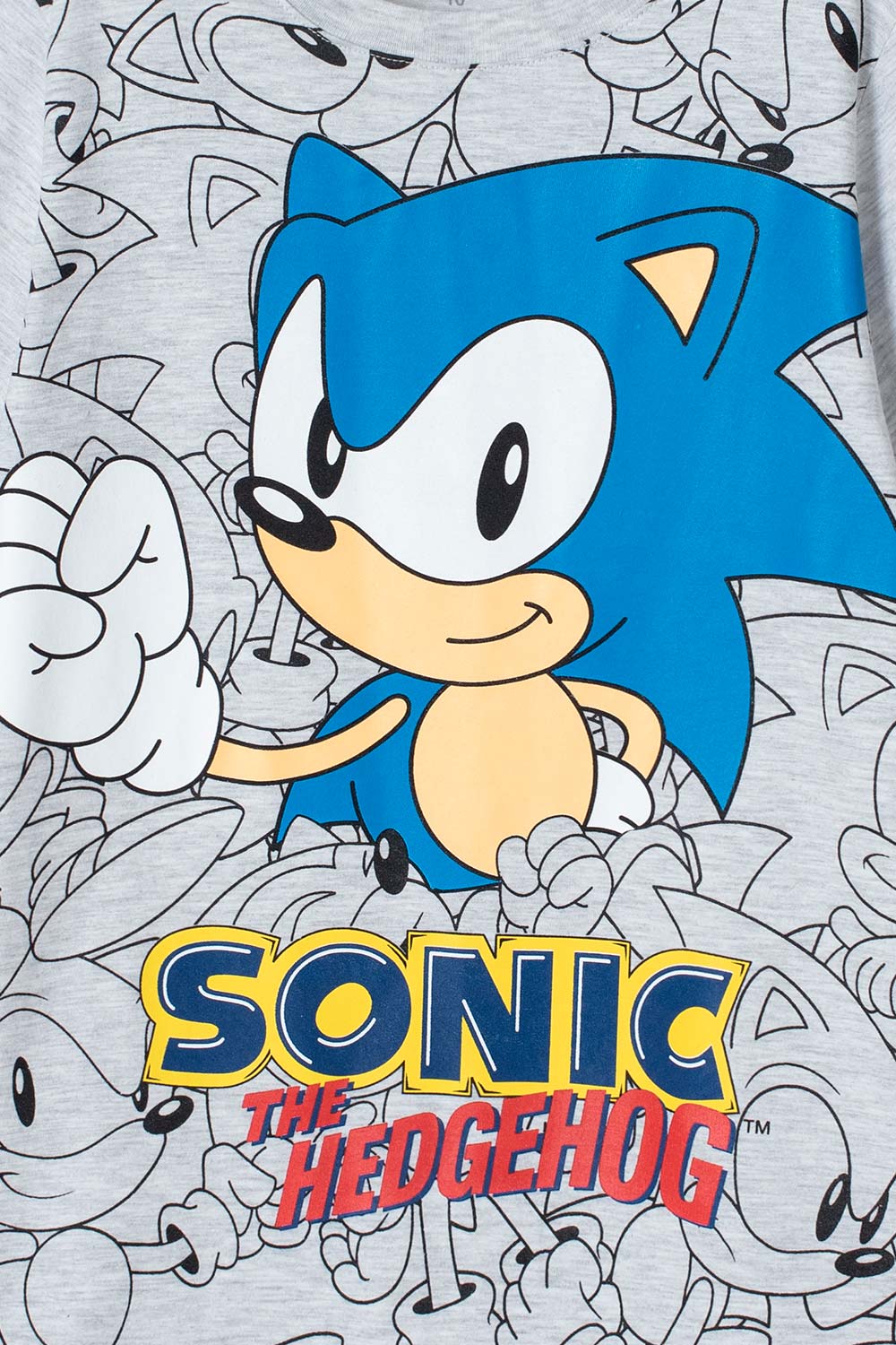 Camisetas estampadas de discount sonic