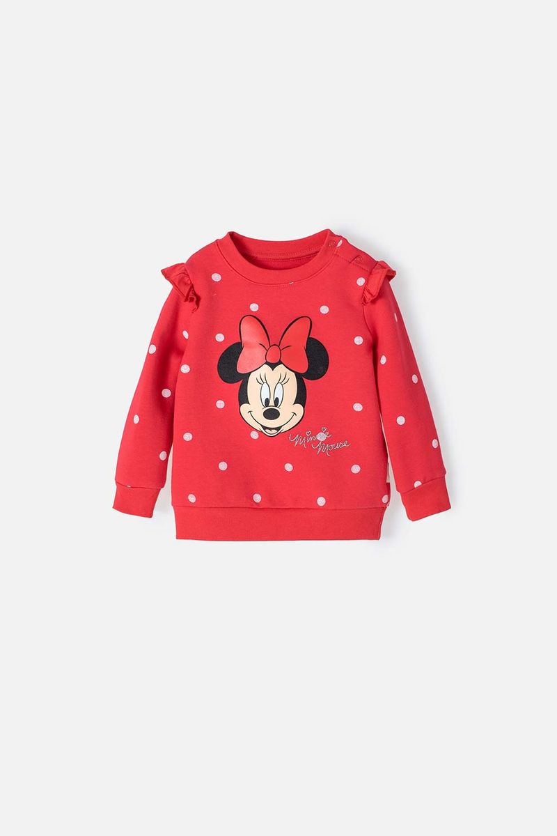 Buzo de ni a roja de Minnie Mouse Disney Tienda Online MIC