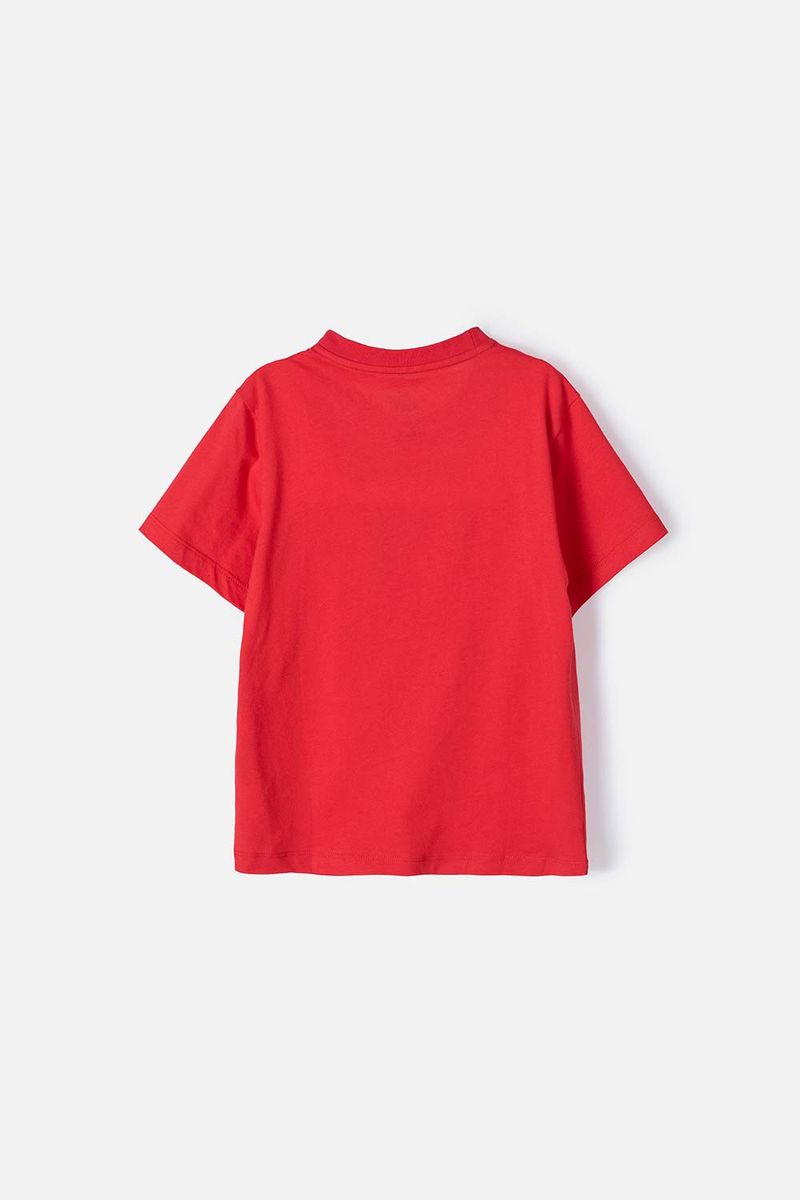 Camiseta de niño, manga corta roja de Flash Core - Tienda Online MIC