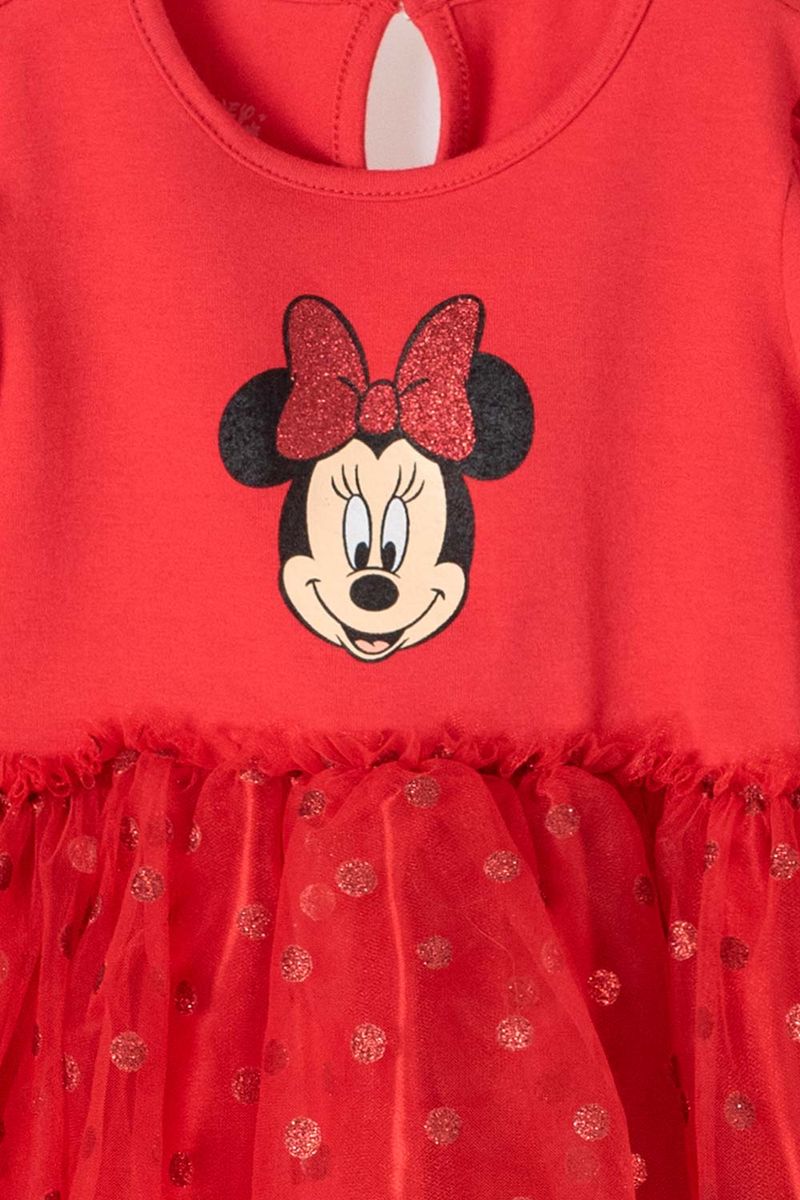 Vestido tejido best sale de minnie mouse