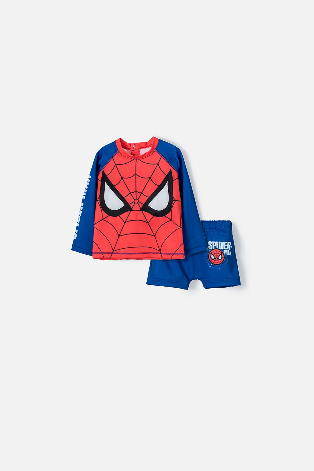 Conjunto de baño Spider-man rojo para bebé niño 3-6-0