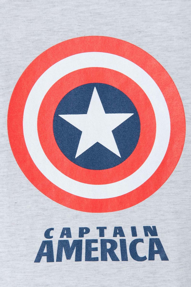 Conjuntos Short Escudo Capitan America De Marvel Para Niño