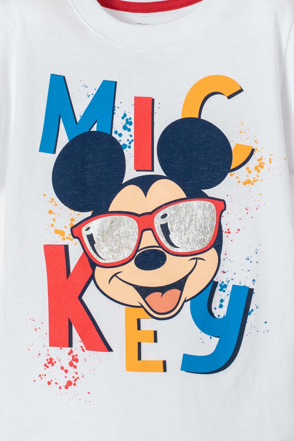 Camiseta de Mickey manga corta blanco para nino 2t a 5t Ropa infantil para ninos y ninas de 4 a 15 anos Tienda Online MIC