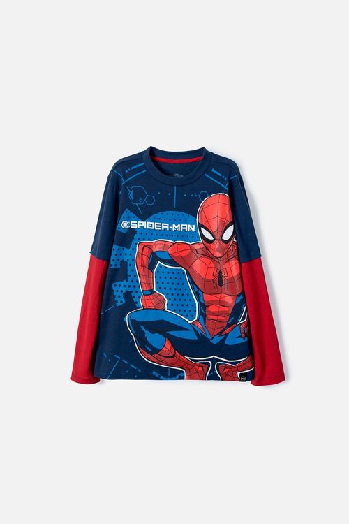 Marvel Pijama Entero para Niños Spiderman Azul 4 : : Ropa,  Zapatos y Accesorios