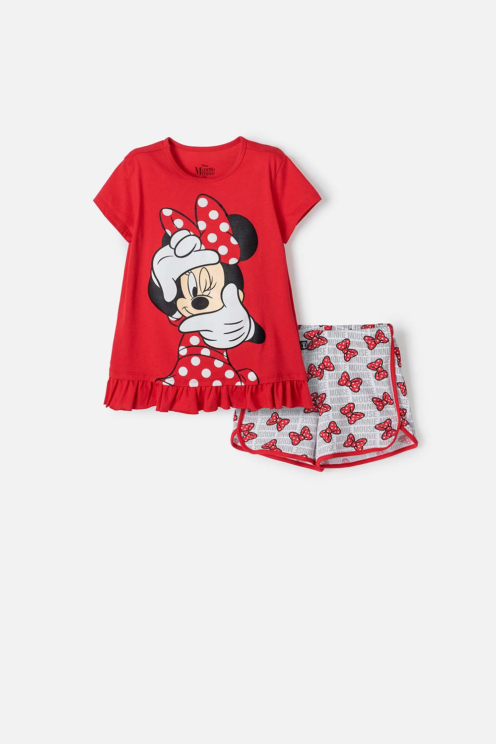 Pijama minnie fashion niña