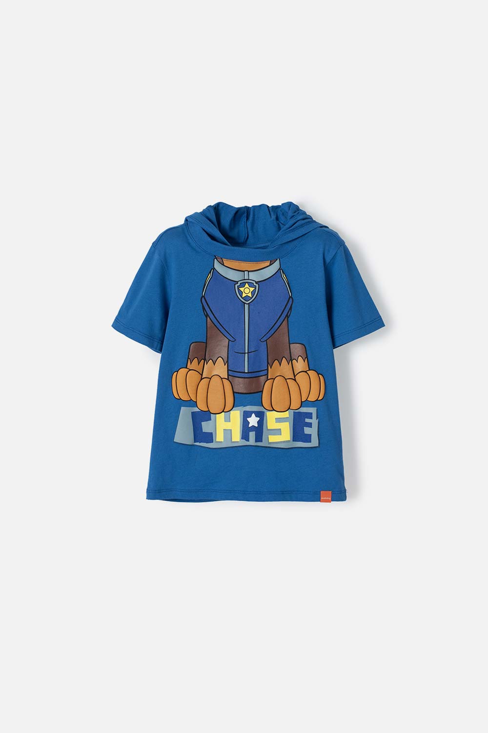 Camiseta de Paw Patrol azul manga corta para niño 2T a 5T 2T-0