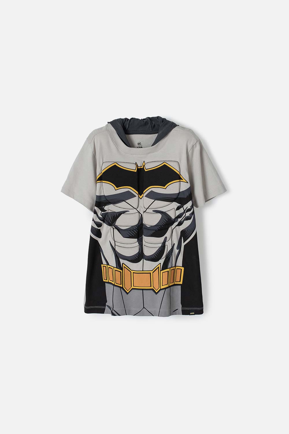 Camiseta de Batman gris con capucha para niño 4-0