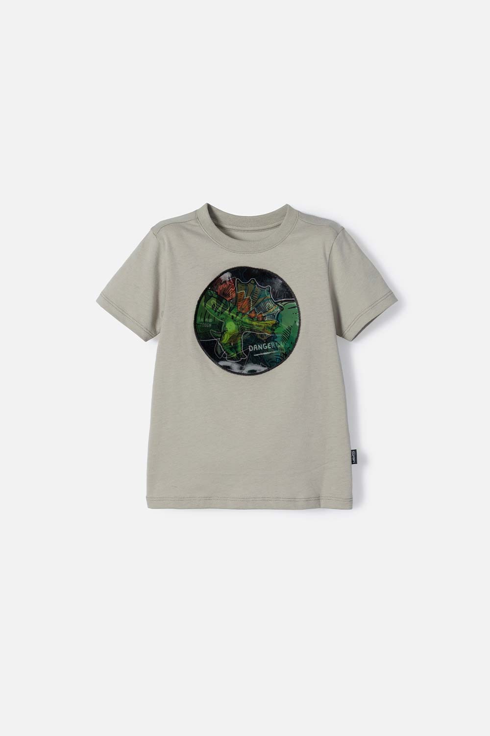 Camiseta de Littlemic manga corta verde para niño 2T a 5T 2T-0