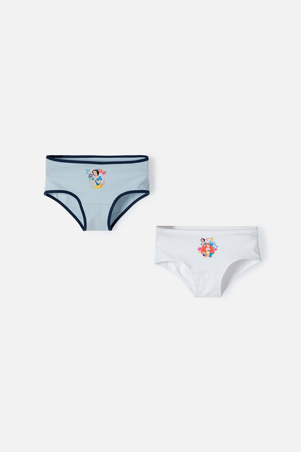 Pack X2 panties Princesas Disney multicolor para niña 4-0