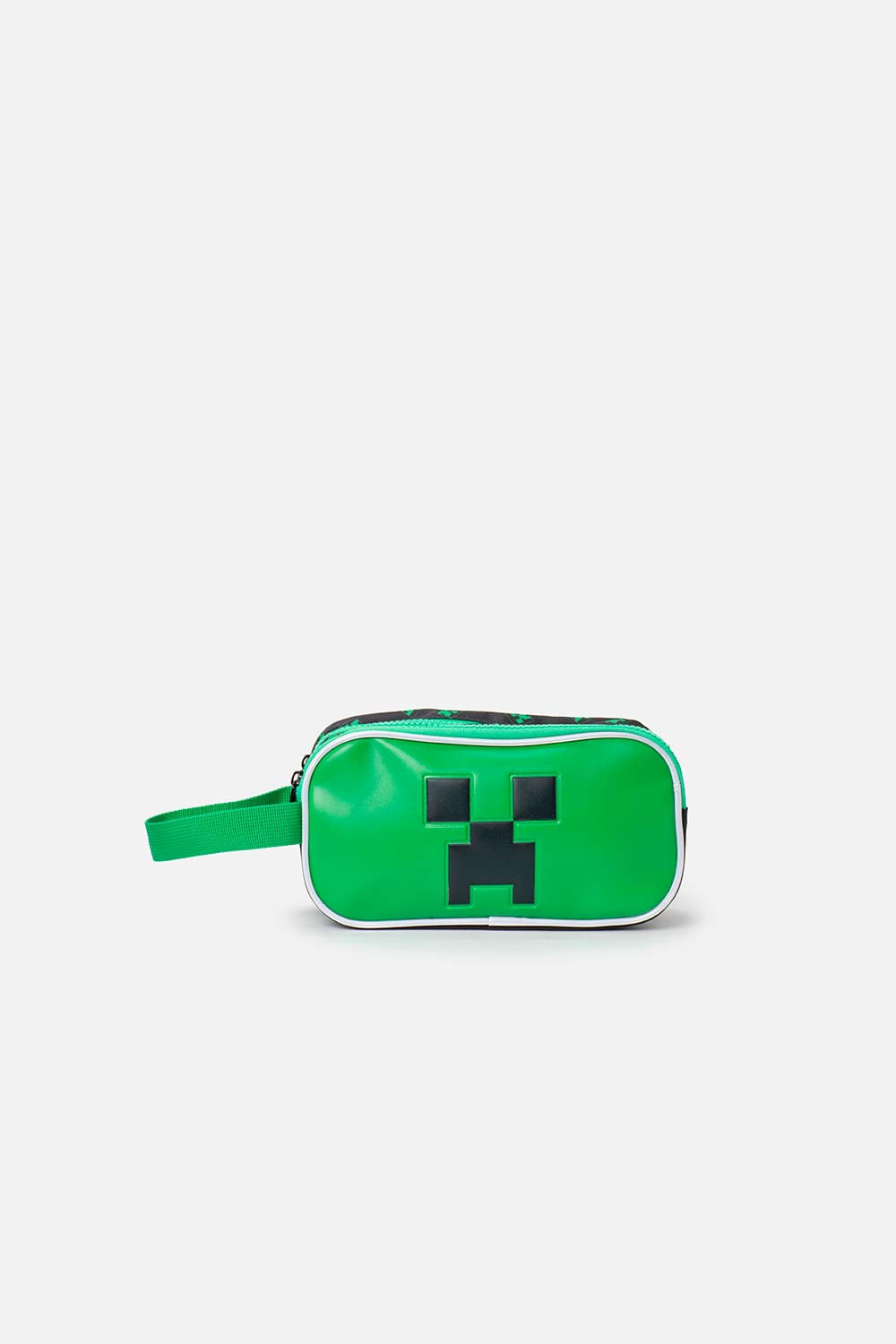 Cartuchera de Minecraft 16.5"  verde para niño U-0